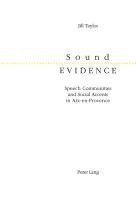 Jill Taylor - Sound Evidence, Häftad