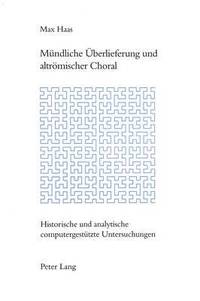 bokomslag Muendliche Ueberlieferung Und Altroemischer Choral