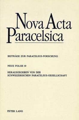 Nova ACTA Paracelsica 1