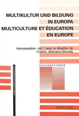 bokomslag Multiculture Et Education En Europe