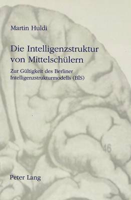 Die Intelligenzstruktur Von Mittelschuelern 1