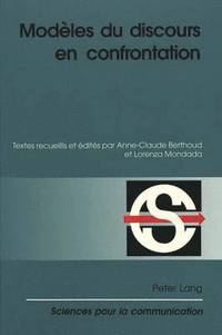 bokomslag Modèles Du Discours En Confrontation