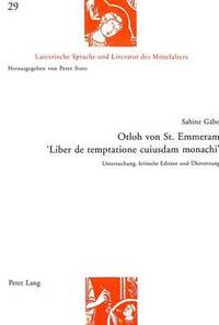 bokomslag Otloh Von St. Emmeram- Liber de Temptatione Cuiusdam Monachi