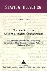 bokomslag Textinterferenz in Russisch-Deutschen Uebersetzungen