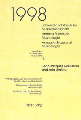 bokomslag Schweizer Jahrbuch Fuer Musikwissenschaft- Annales Suisses de Musicologie- Annuario Svizzero Di Musicologia