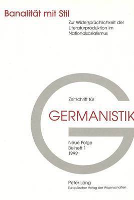 Walter Delabar, Horst Denkler, Erhard Schütz, Erhard Schutz - Banalitaet Mit Stil, Häftad