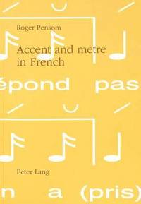 bokomslag Accent and Metre in French