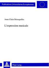 bokomslag L'Expression Musicale