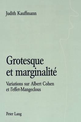 bokomslag Grotesque Et Marginalite