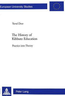 The History of Kibbutz Education 1