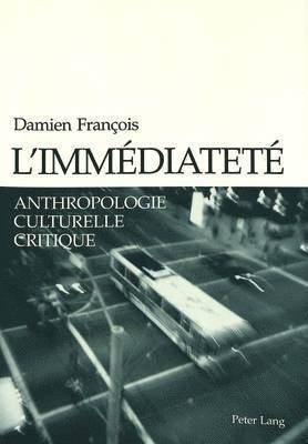 bokomslag L'Immdiatet