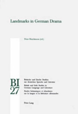 Landmarks in German Drama 1