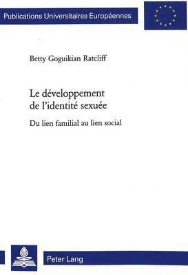 Le Developpement de l'Identite Sexuee 1