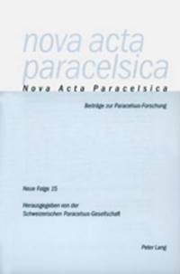 bokomslag Nova ACTA Paracelsica