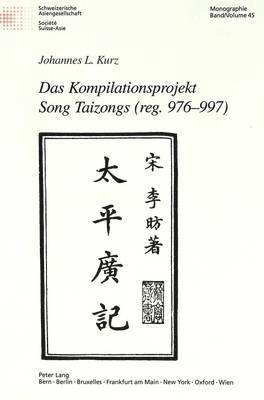 Das Kompilationsprojekt Song Taizongs (Reg. 976-997) 1