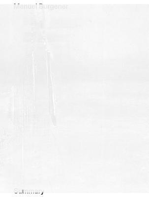 Manuel Burgener - Summary, Häftad