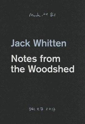Katy Siegel - Jack Whitten - Notes From The Woodshed, Häftad