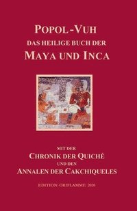 bokomslag Popol-Vuh, das Heilige Buch der Maya und Inca