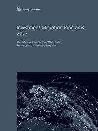 bokomslag Investment Migration Programs 2023