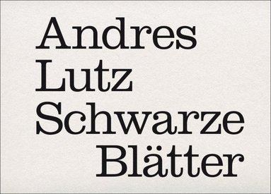 bokomslag Schwarze Blätter