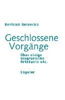 bokomslag Geschlossene Vorgänge