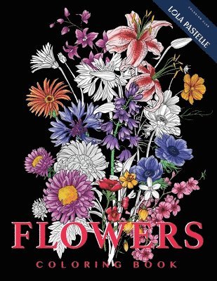 bokomslag FLOWERS - Coloring Book