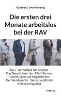 bokomslag Die ersten drei Monate arbeitslos bei der RAV: Tag 1 - Der Schock des Anfangs Das Gespräch mit dem RAV - Berater - Erwartungen und Möglichkeiten - Der