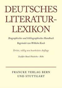 bokomslag Deutsches Literatur-Lexikon, Band 12, Plachetka - Rilke