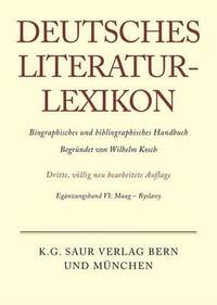 bokomslag Deutsches Literatur-Lexikon, Eganzungsband VI, Maag - Ryslavy