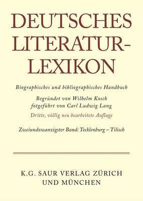 Carl-Ludwig Lang - Tecklenburg - Tilisch, Inbunden