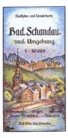 bokomslag Bad Schandau und Umgebung 1 : 10 000