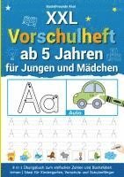 bokomslag XXL Vorschulheft ab 5 Jahren für Jungen und Mädchen