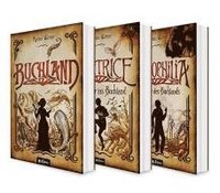 bokomslag Buchland Band 1-3: Buchland / Beatrice. Rückkehr ins Buchland / Bibliophilia. Das Ende des Buchlands: Die komplette Trilogie (Paperback)