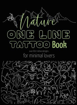 Nature One Line Tattoo Book 1