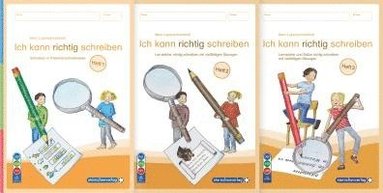 bokomslag Mein Lupenschreibheft 1 bis 3 - Ich kann richtig schreiben - Ausgabe mit Artikelkennzeichnung (DaZ)