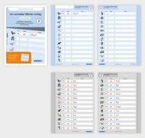 Ich schreibe Wörter richtig - Abreißblock 2 - Lernzielkontrolle - Kurze Wörter 1