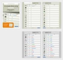 Ich schreibe Wörter richtig - Abreißblock 5 - Lernzielkontrolle - Fußball-Wörter 1