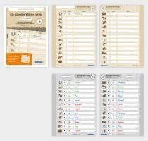 Ich schreibe Wörter richtig - Abreißblock 6 - Lernzielkontrolle - Pferde-Wörter 1