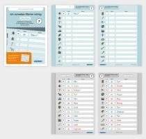Ich schreibe Wörter richtig - Abreißblock 7 - Lernzielkontrolle - Ritter-Wörter 1