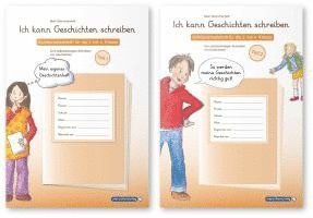 bokomslag Ich kann Geschichten schreiben Teil 1 und 2 im Set - 2 Schülerarbeitshefte für die 2. bis 4. Klasse