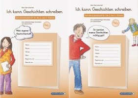 Ich kann Geschichten schreiben Teil 1 und 2 im Set - 2 Schülerarbeitshefte für die 2. bis 4. Klasse 1