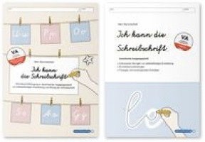 Katrin Langhans - Ich kann die Schreibschrift + Übungsheft zu den Buchstabenverbindungen - Vereinfachte Ausgangsschrift - 2 Hefte, Häftad