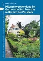 bokomslag Pflanzenverwendung im Garten von Karl Foerster in Bornim bei Potsdam