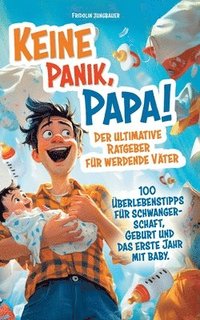 bokomslag Keine Panik, Papa! 100 Überlebenstipps für Schwangerschaft, Geburt und das erste Jahr mit Baby. Der ultimative Ratgeber für werdende Väter.