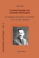 bokomslag Formale Anzeige und Konkrete Philosophie