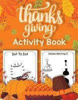 bokomslag Thanksgiving Activity Book for Kids 4-8