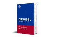bokomslag Bibel mit Schreibrand (Blauer Einband)