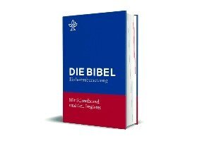 Bibel mit Schreibrand (Blauer Einband), Inbunden