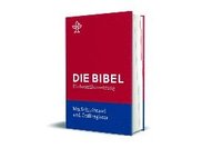 bokomslag Bibel mit Schreibrand (Roter Einband)