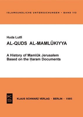 bokomslag Al-Quds Al-Mamlukiyya